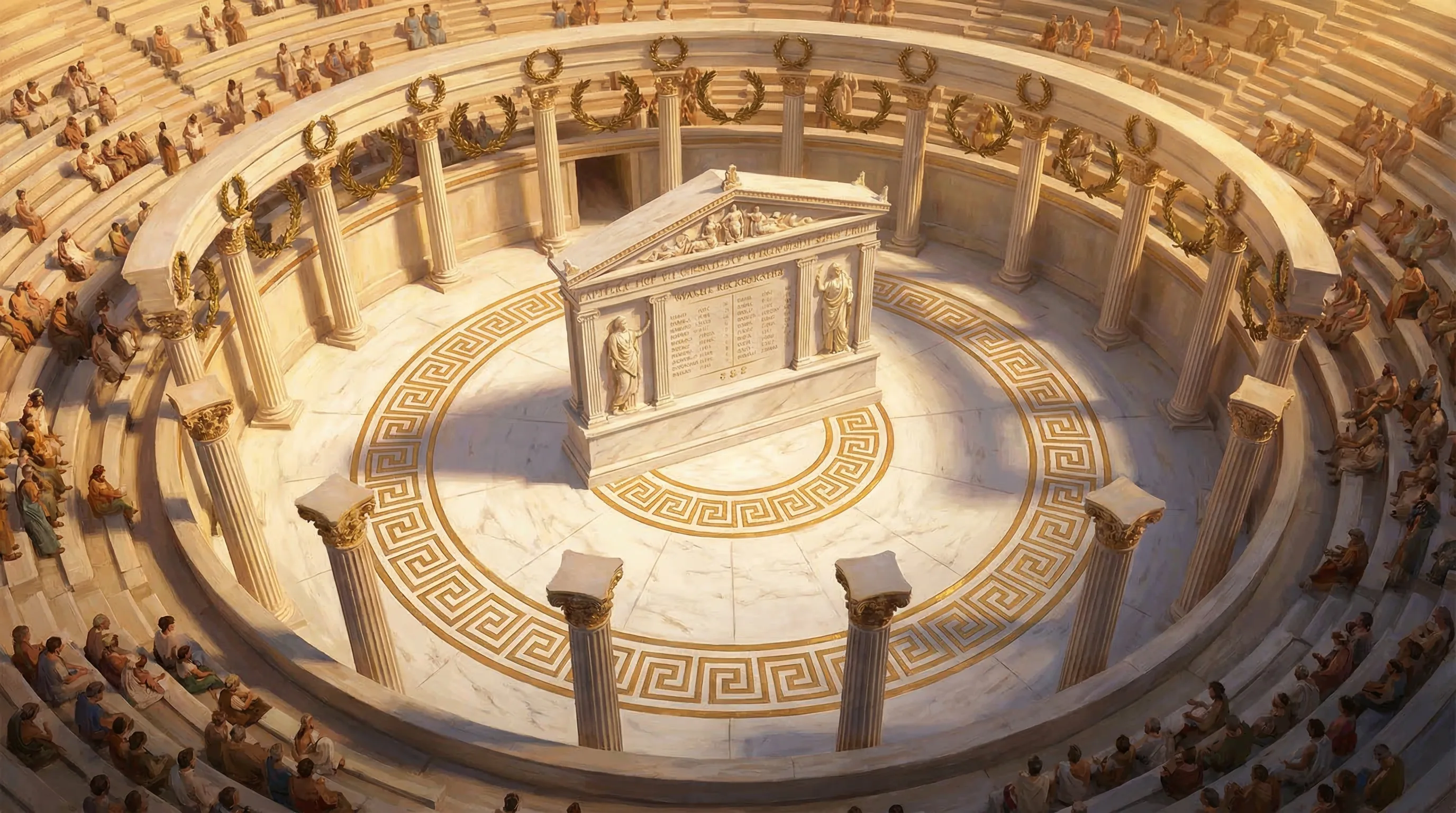 巅峰国际奥林匹亚竞技场赛事聚合鸟瞰图